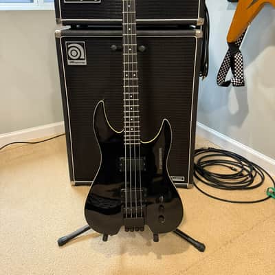 Steinberger XM2 1989 - Black with White binding image 11