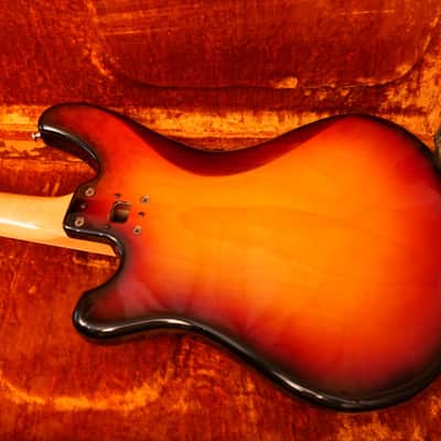 1970's Yamaha SB-55 Sunburst Bass Guitar image 10