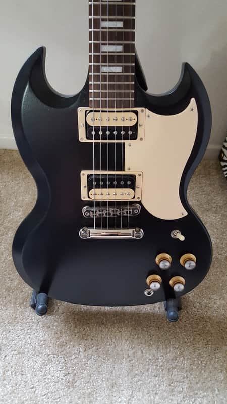 2017 Gibson Limited Edition 57 Classic + Zebra Pickups Satin Ebony