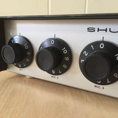 Vintage Shure M68FC 5 Channel Microphone Mixer *Preamp *Works/Sounds Great! image 9