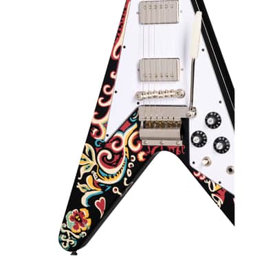 Epiphone Jimi Hendrix "Love Drops" Flying V - Electric Guitar image 6