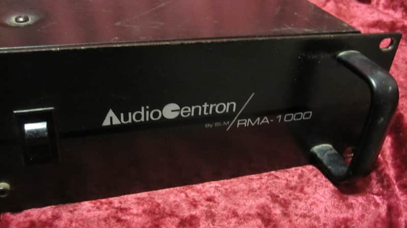 Audio Centron by SLM RMA 1000 Power Amp image 1
