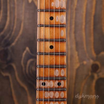 Fender Custom Shop Limited Edition Mischief Maker - Heavy Relic - Aged Black Over Pink Paisley image 6