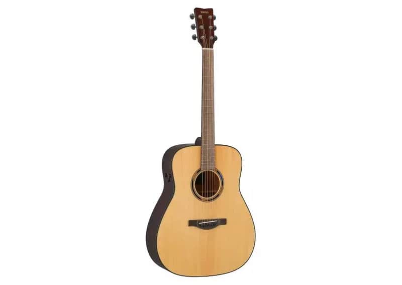 Yamaha - TAG1E NT TransAcoustic - Dreadnought Acoustic-Electric Guitar - Natural - w/ Softshell Case image 1