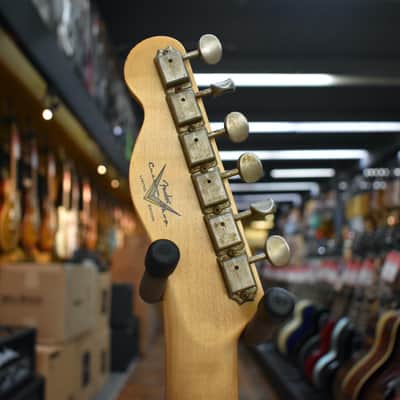 Fender Custom Shop Limited Run 1964 Telecaster Relic Electric Guitar Aged Ocean Turquoise w/Hard Case image 8