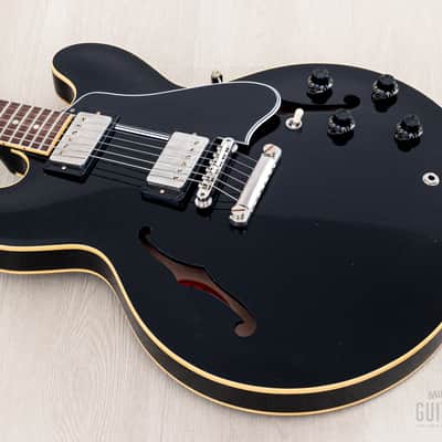 2022 Gibson Custom Shop 1959 ES-335 Murphy Lab Ultra Light Aged Ebony w/ Custombucker PAFs, Case & COA image 10