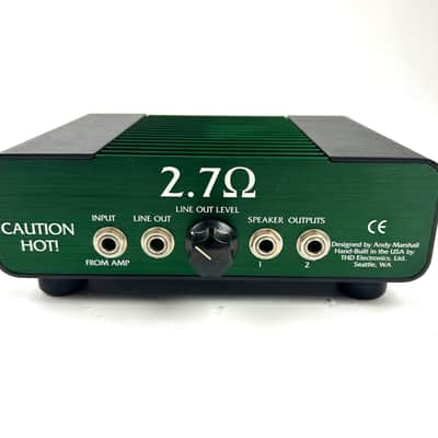 THD Hot Plate Power Attenuator - 2.7 Ohm 2010s - Green like New Check description for more Info!! image 2
