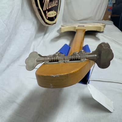 Gibson The Grabber 4-string Bass - truss rod maxed / AS-IS - Rare - White image 25