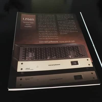 2012 Conrad Johnson LP66S Stereo Vacuum Tube Power Amp image 12