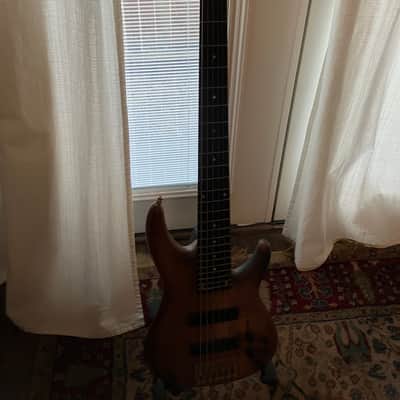 Moon 🌝 Moon CLIMB 5 STRING Early 90s Mahogany image 6