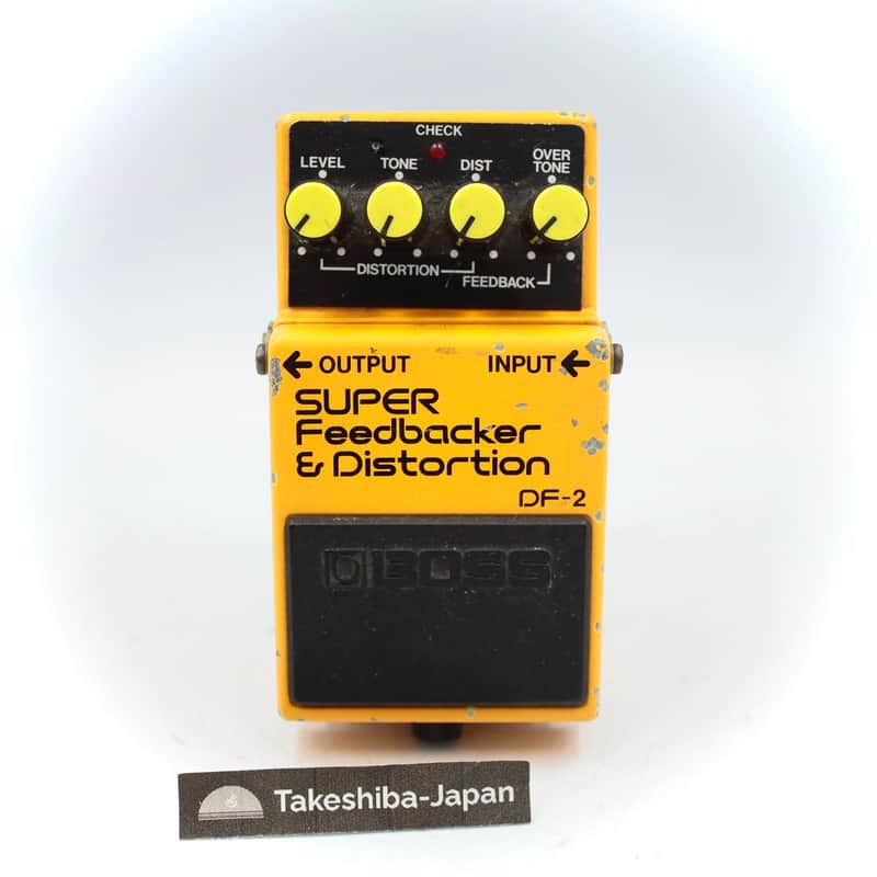 Boss DF-2 Super Feedbacker and Distortion 1985 - 1989 Made In