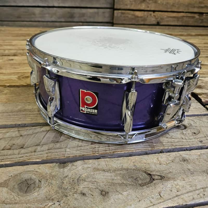 Snare Drum 14" Premier Cabria Lacquer MK1 Purple USED! RKPMP240626 image 1