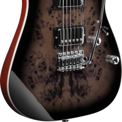 Ibanez GIO RG 6 String Electric Guitar - Brown Black Burst (GRG220PA1BKB) image 2