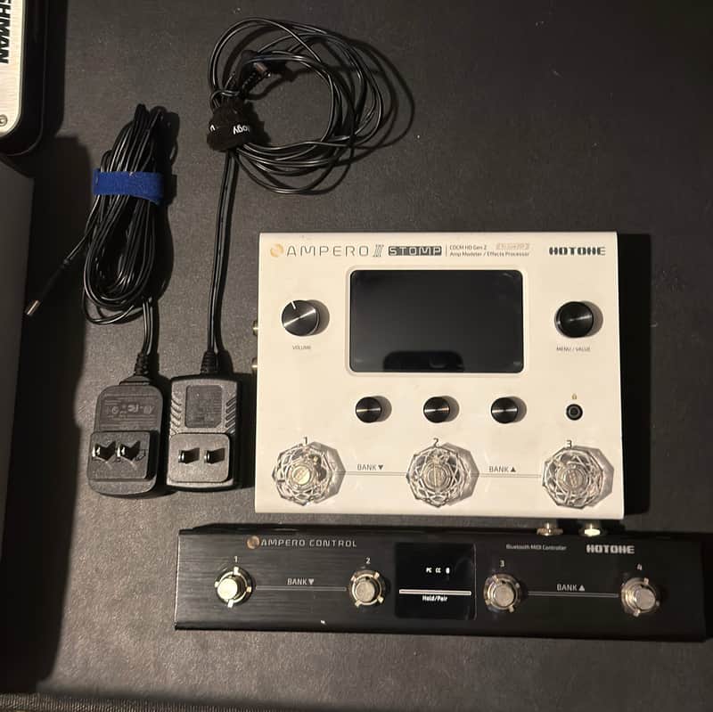 Hotone MP-300 Ampero II Stomp Amp Modeler / Effects Processor 2021 - Present - White image 1