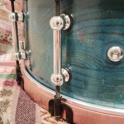 SSS Solid Shell Shop Custom Snare Drum - 2026 - Blue image 16