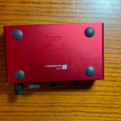 Focusrite Scarlett Solo 3rd Gen USB Audio Interface 2019 - Present - Red / Black image 5