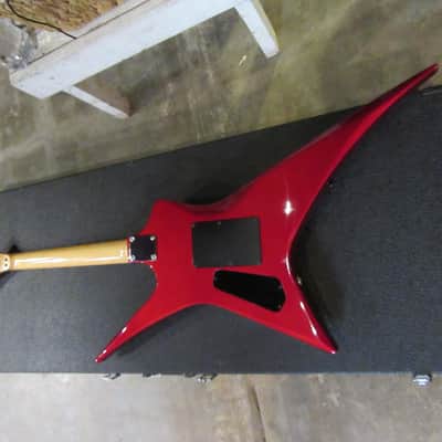 1980's Kramer Voyager Red w/hardshell case image 3