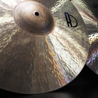 AGEAN USED ​​Extreme Series Rock HiHat 16 Pair [Top: 1214g / Bottom: 1394g] image 5