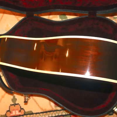2002 GIBSON LUTHIER'S CHOICE ADVANCED JUMBO (AJ) BRAZILIAN ROSEWOOD CUSTOM SHOP image 8