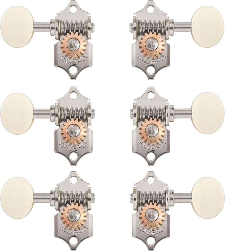 Waverly Tuners Anniversary Collection in Ivoroid, Nickel Set image 1
