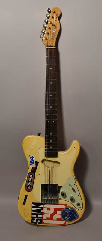 1981 Fender Bullet Standard Ivory Electric Guitar image 1