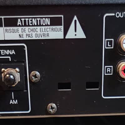 Kenwood The Kenwood KA-88 + KT-58 digital quartz-synthesizer AM/FM stereo tuner 1986 - Black image 11