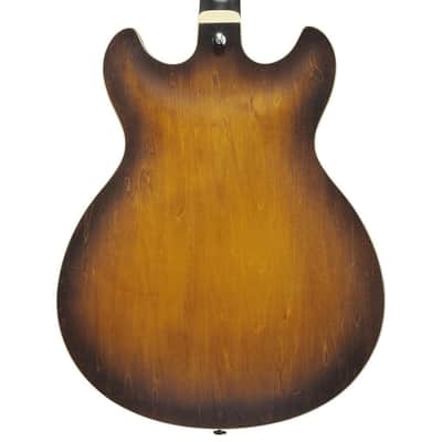 Ibanez AS53-TF Tobacco Flat Artcore Semi Acoustic Guitar image 4