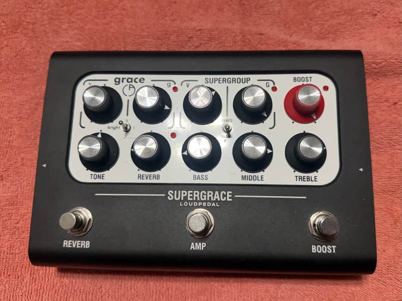 Laney BCC-SUPERGRACE Black Country Customs Billy Corgan Signature Supergrace 60-Watt Amp Pedal image 1