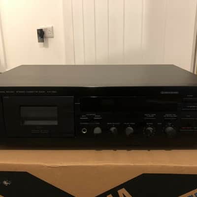 Yamaha KX-390 stereo cassette deck Black image 1