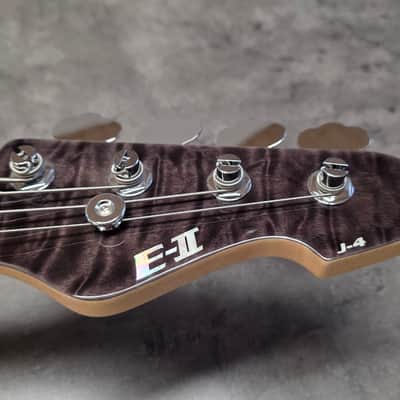 ESP J4 QM Bass BRAND NEW J-FOUR Jazz Bass MIJ E-II Standard Series Ash Body with Americam USA Seymour Duncan Pickups - Fender killer from Japan! image 5