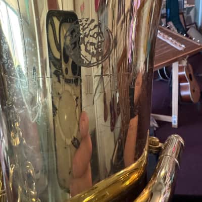 Jupiter JEP700 Standard Series Bb 3-Valve Euphonium 2010s - Clear-Lacquered Brass image 4