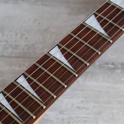 1996 Grover Jackson Japan KV-c.u.65 King V Flying V (Cherry Sunburst) image 7