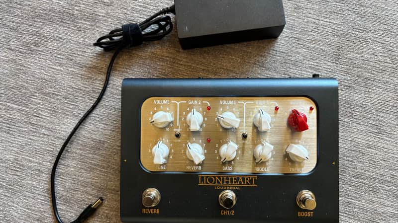 Laney Lionheart Tom Quayle Loudpedal 60-watt 2-channel Amplifier Pedal image 1