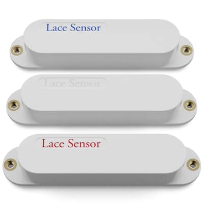 LACE Sensor "Ultimate Triple Set" 3-Pack Single Coil Pickups - White image 3