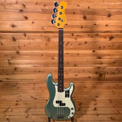 Fender American Professional II Precision Bass - Mystic Surf Green image 2