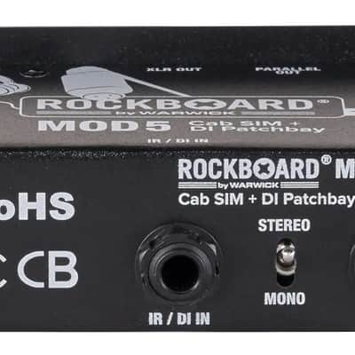 New RockBoard MOD 5 Cab SIM & DI Patchbay for Pedal Boards image 4