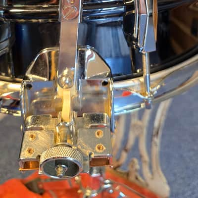 Ludwig Black Beauty 6.5x14" 10-Lug Classic '78/'79 Snare Drum Black image 6