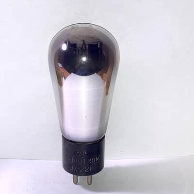 1920's/1930's RCA Radiotron UX-280 80 Rectifier Globe Tube, Tested image 1