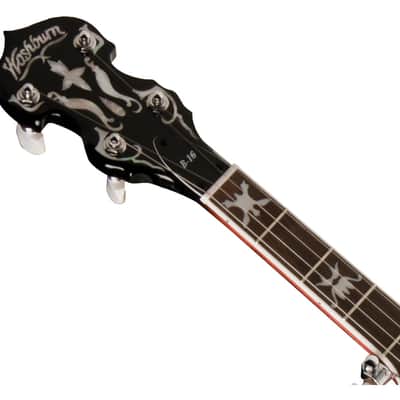 Washburn Americana Series B16K-D 5-String Banjo - Sunburst image 4