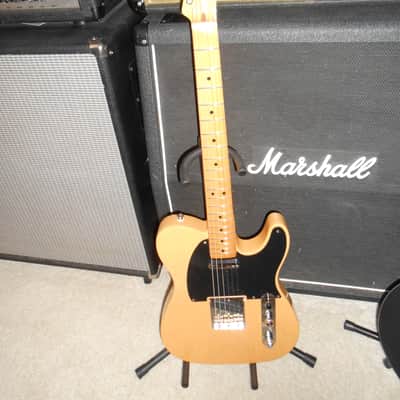 Fender Vintera Nocaster Telecaster 50's Butterscotch with upgrades and G&G tweed case image 15