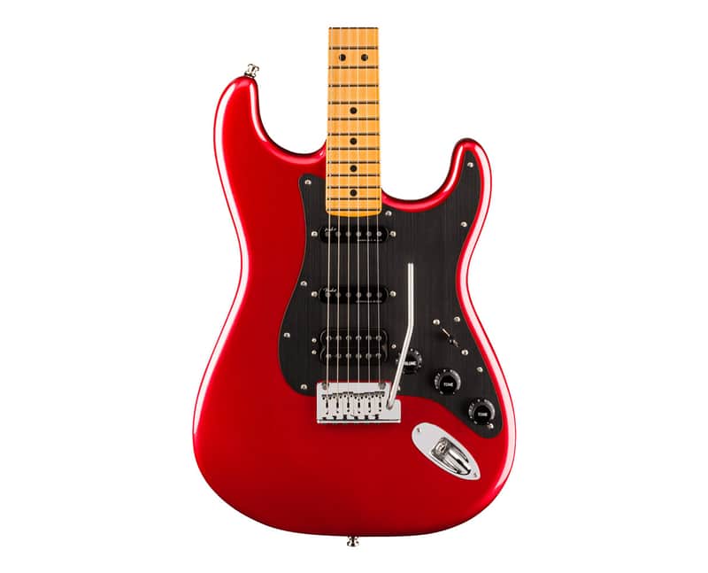 Fender American Ultra II Stratocaster HSS - Sinister Red w/Maple FB image 1