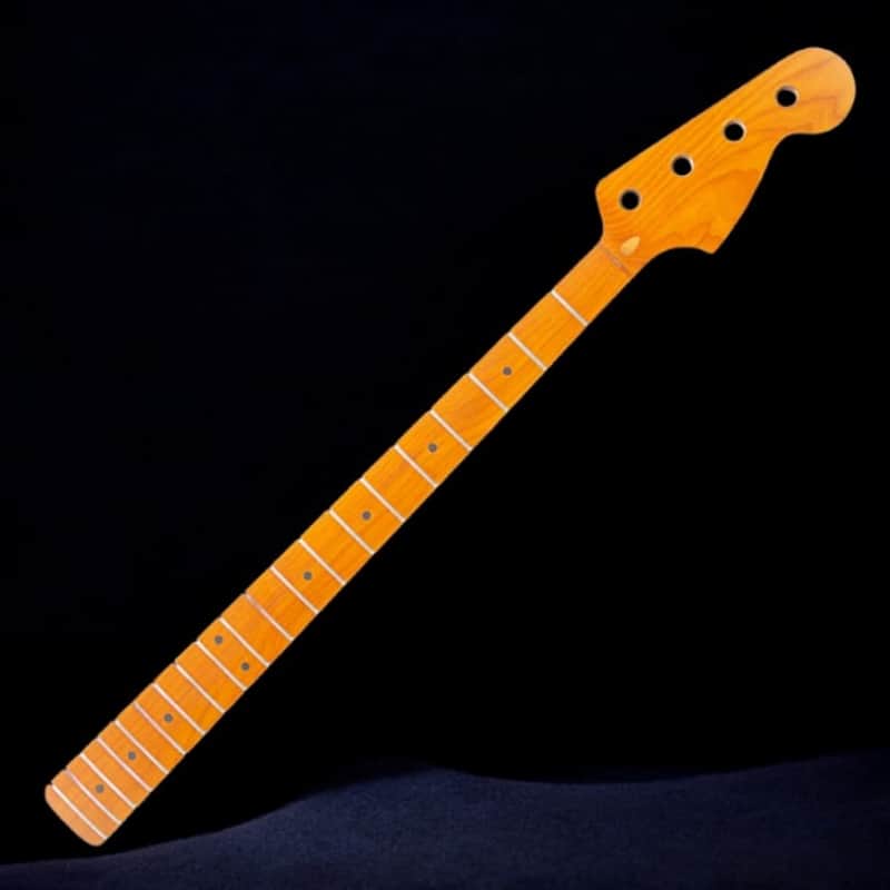 Allparts Select Replacement Jazz Bass Neck Roasted Maple JMF-RM image 1