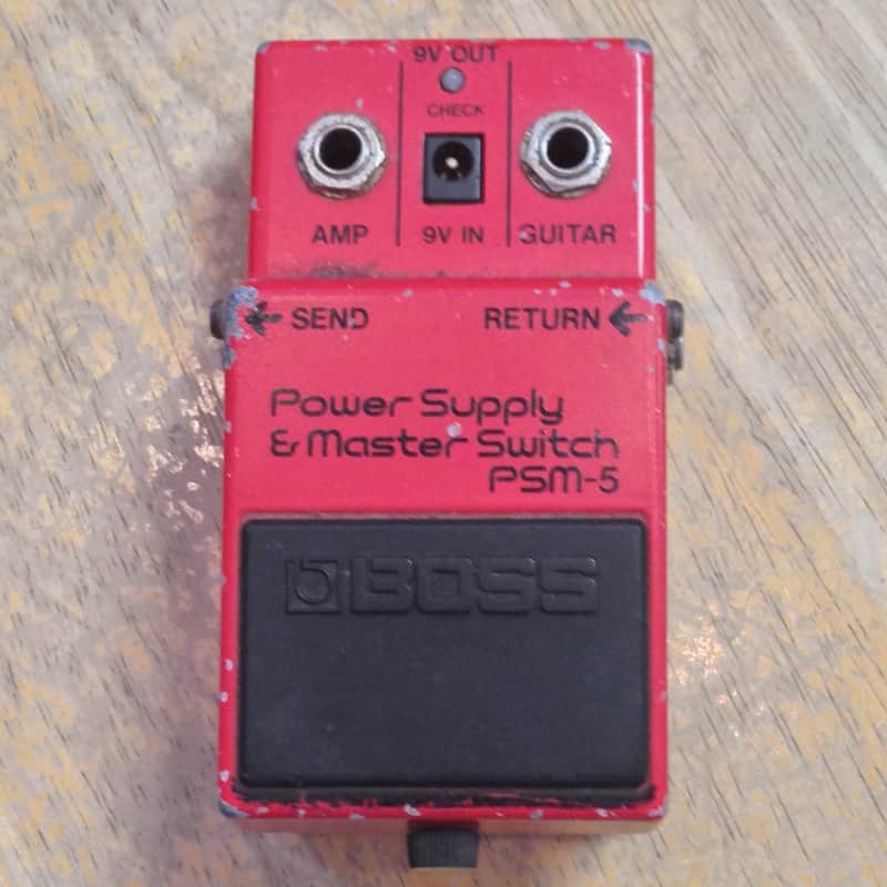 BOSS PSM-5 POWER SUPPLY AND MASTER SWITCH image 1