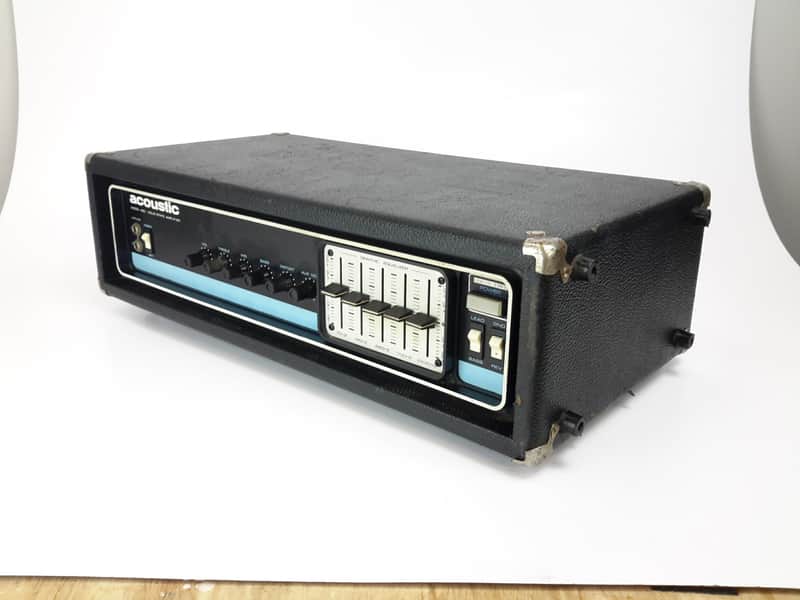 Vintage Acoustic Model 450 / Solid State Bass Amp Head 170 Watts w/ Footswitch image 1