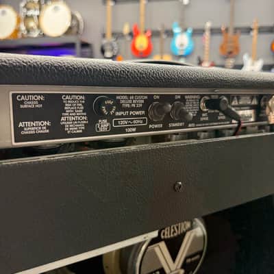 Fender '68 Custom Deluxe Reverb 2-Channel 22-Watt 1x12" Guitar Combo image 7