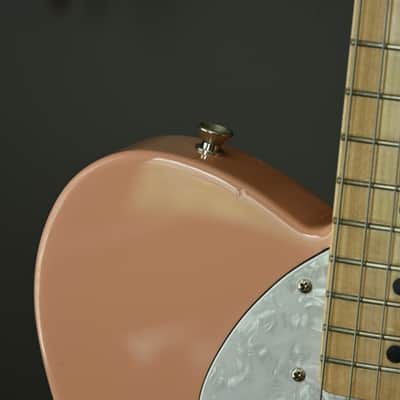 Fender MIJ Flamingo Pink Telecaster Thinline 2017 - UPGRADED GIG BAG! image 5