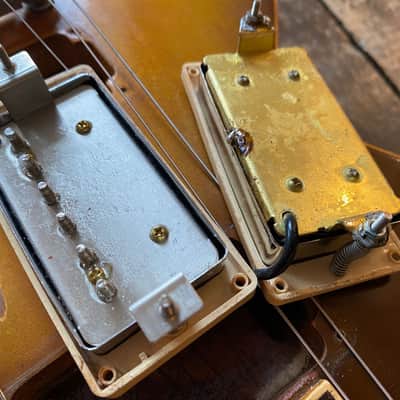 Gibson Les Paul Standard 2000 Aged Honey Burst Plaintop Non Chambered w/ Headstock Repair image 16
