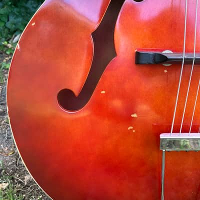 1963 Harmony Rocket H53 - Red Burst image 4