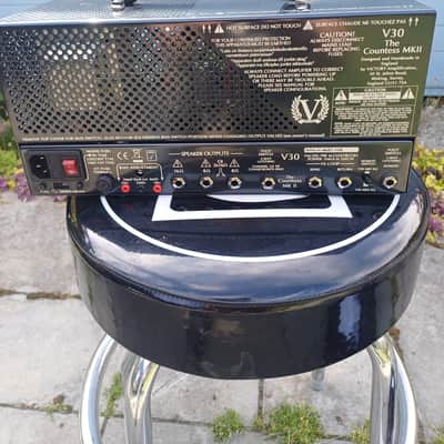 Victory Amps V30 The Countess MkII Compact Series 42-Watt Guitar Head 2018 - Black Chrome image 2