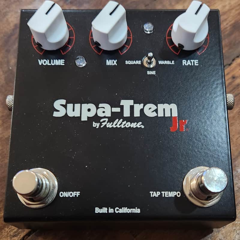 2000s Fulltone Supa Trem Jr. Metal Black